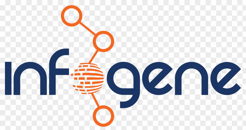 Design Logo Corporate Startup Company Infogene PNG