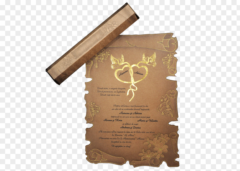 Wedding Invitation Convite Papyrus Reception PNG