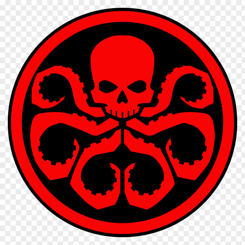 Applause Captain America Red Skull Bob, Agent Of Hydra Logo PNG