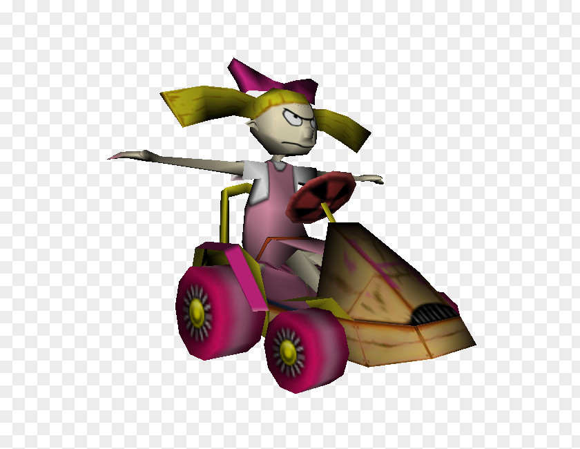 Nickelodeon Arcade Nicktoons Racing Helga G. Pataki Arnold PlayStation Game Boy Advance PNG