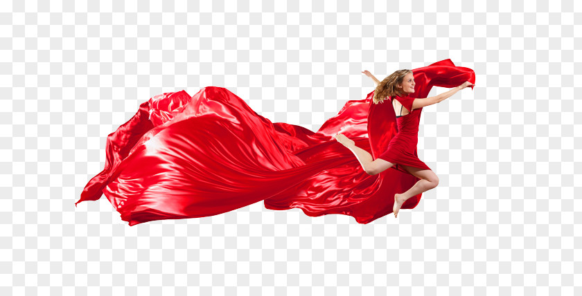 Ribbon Red Dance Image PNG
