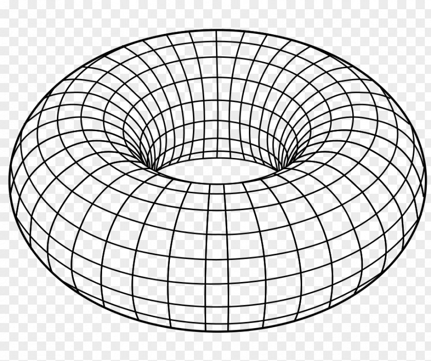 Space Torus Topology Three-dimensional Arc Length PNG