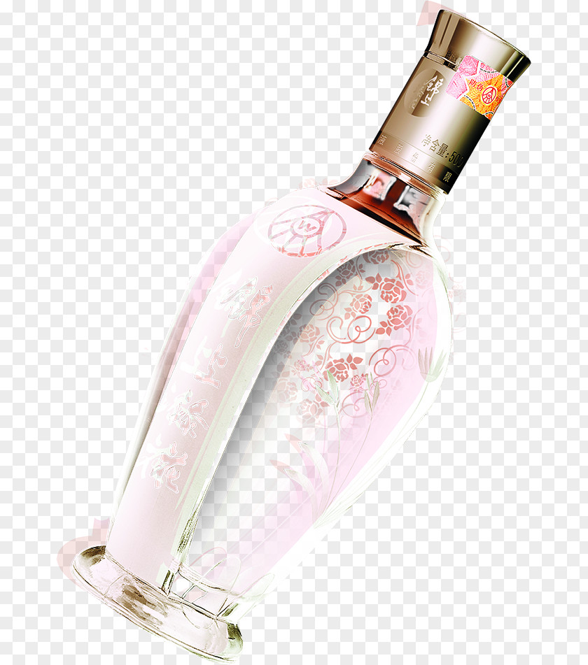 Transparent Bottle White Wine Baijiu PNG