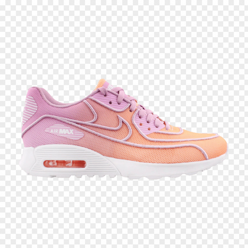 White Goat Sneakers Nike Air Max Skate Shoe Pink PNG