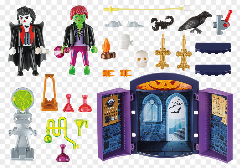 Haunting Playmobil Briefcase Frankenstein Toy Airgamboys PNG