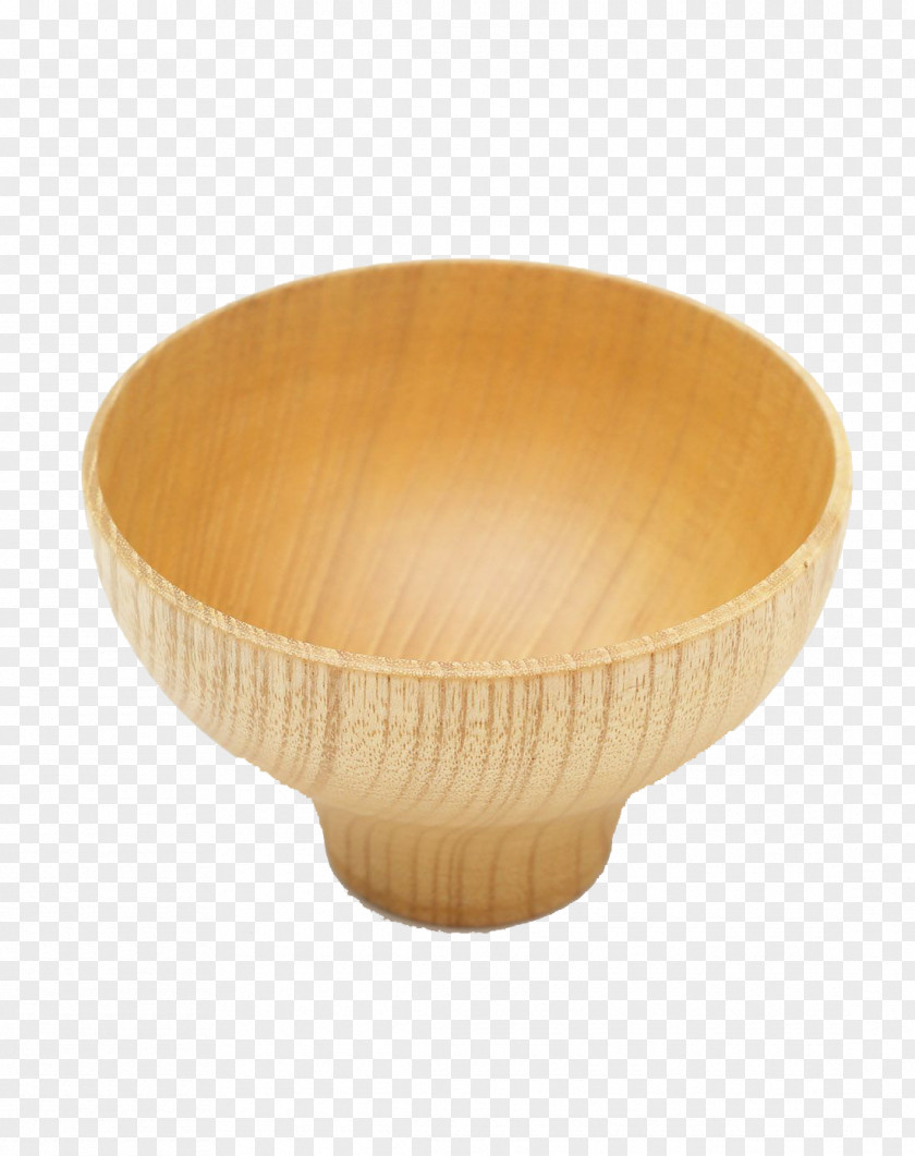 Japanese Tall Wooden Bowls Jujube Bowl Wood PNG