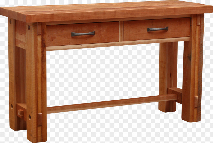 Table Desk Wood Stain Drawer PNG
