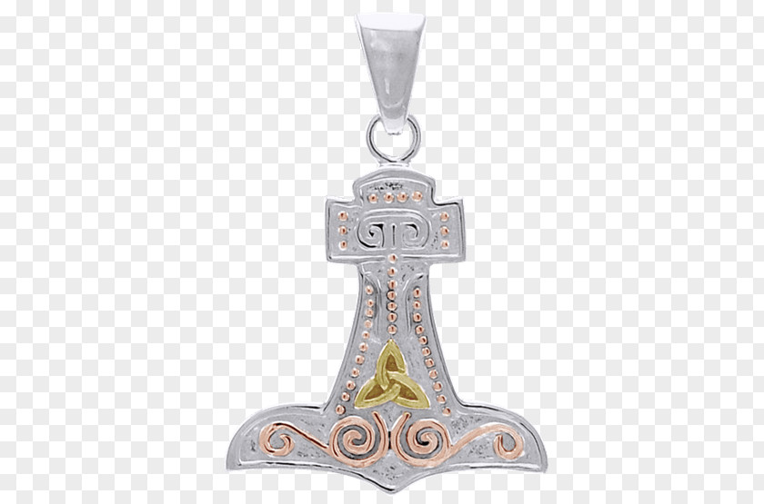 Thor Charms & Pendants Mjölnir Earring Gold PNG