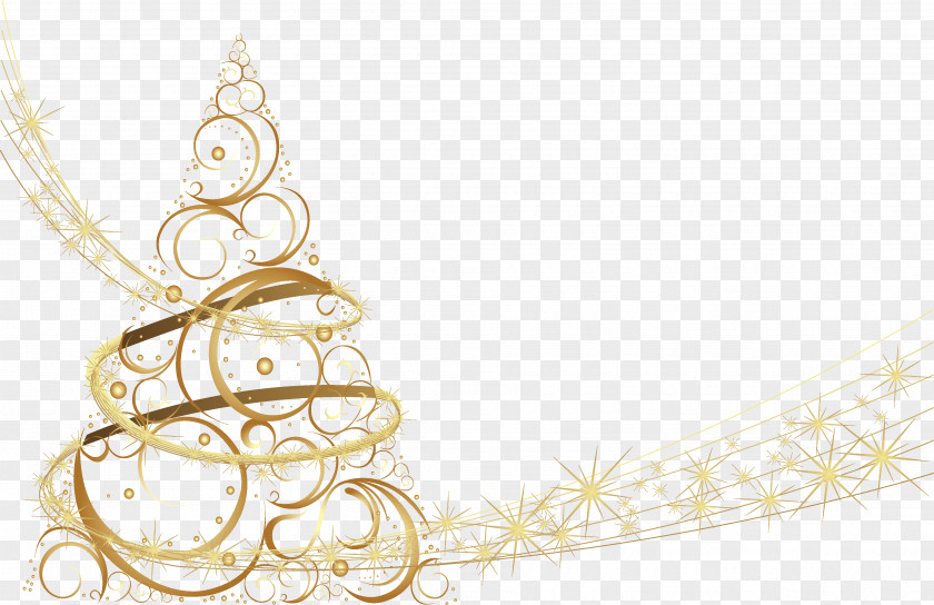 Winter Christmas Tree Clip Art PNG