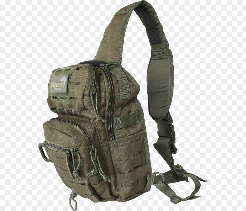 Backpack Shoulder Bag Vipers Green PNG