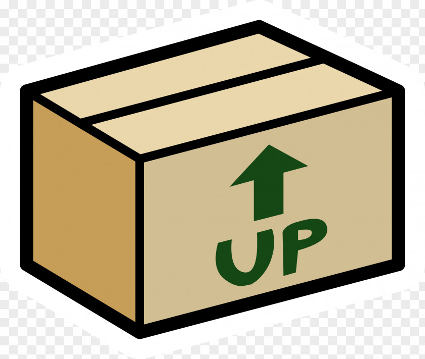 Cardboard Box Club Penguin Furniture PNG