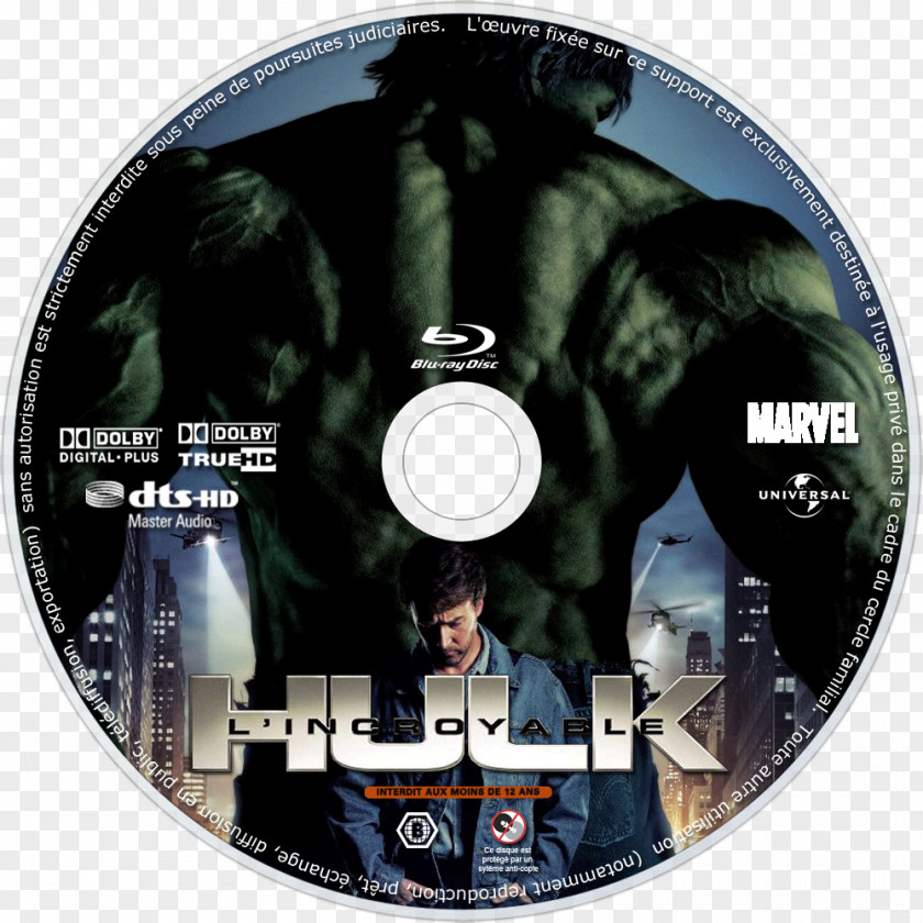 Hulk Blu-ray Disc HD DVD Compact PNG