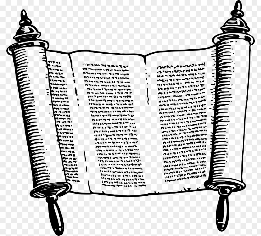 Judaism Sefer Torah Scroll Clip Art PNG