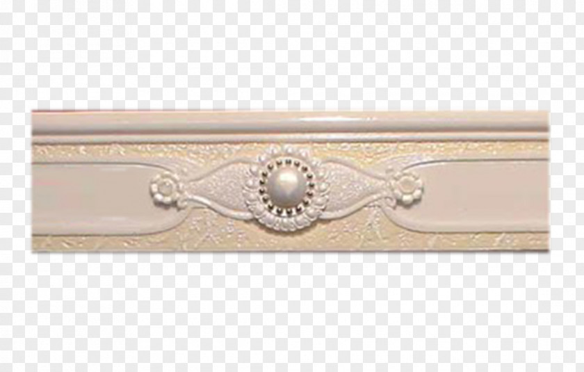 Small Stone Pattern Waistline Frieze Silver PNG