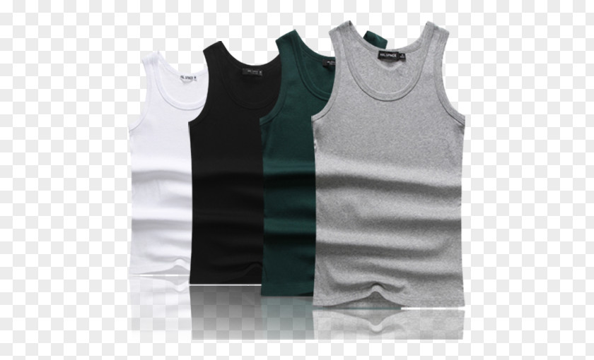 Vest For Men T-shirt Sleeveless Shirt PNG