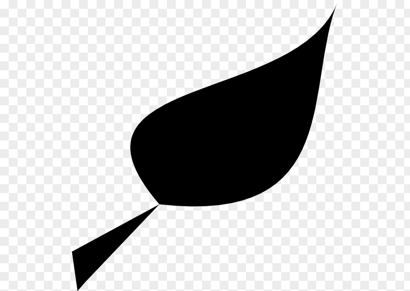 Black Leaf Clip Art PNG