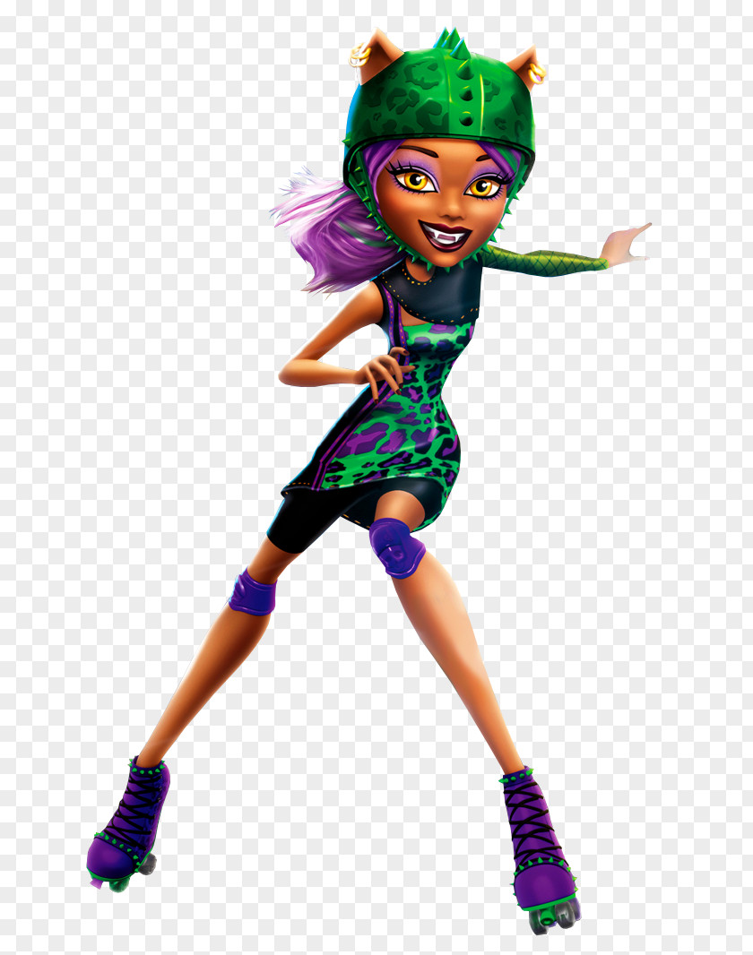 Doll Clawdeen Wolf Monster High Frankie Stein Lagoona Blue PNG