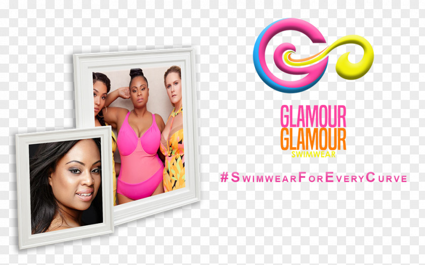 Glamour Swimsuit Logo PNG