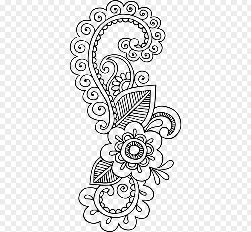 Hindu Mandala Flower Drawing Decorative Arts PNG
