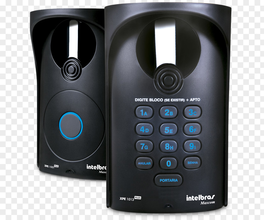 Brasão Door Phone Doorman Electronics Access Control Intelbras PNG