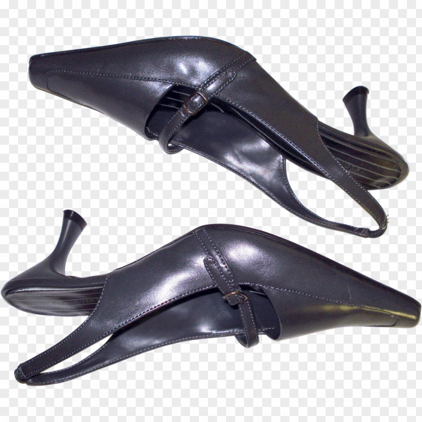 Design Shoe Slingback Stiletto Heel 1990s PNG