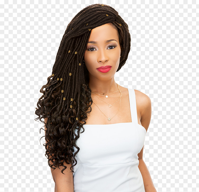 Hair Crochet Braids Synthetic Dreads Artificial Integrations Box PNG