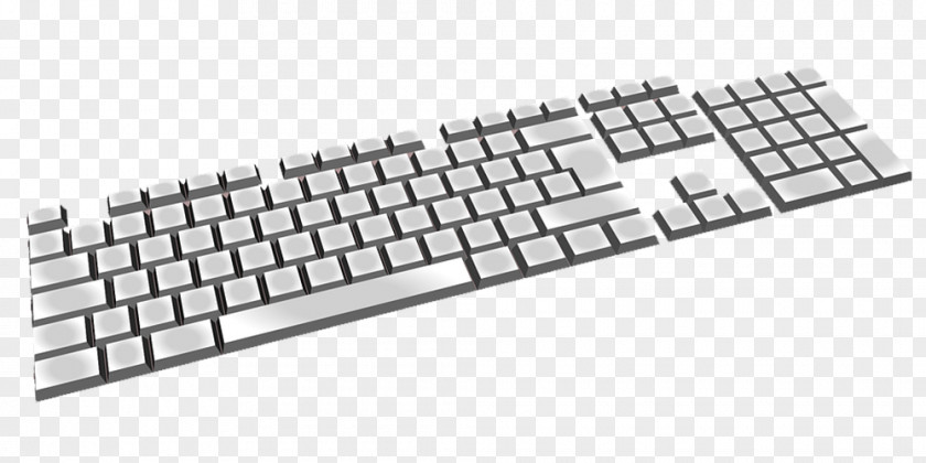 Minimalist Simple Keyboard Design Computer Mouse Key Tronic Cherry Electronics PNG