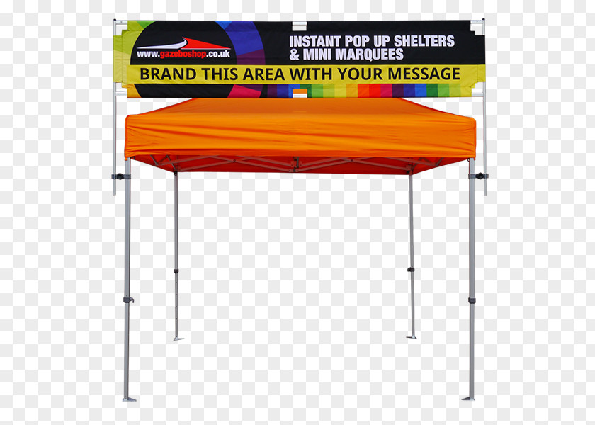 Table Gazebo Canopy Vinyl Banners PNG