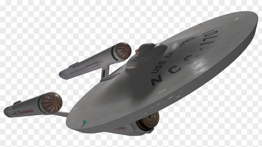 Click Starship Enterprise USS (NCC-1701) Spock Star Trek PNG