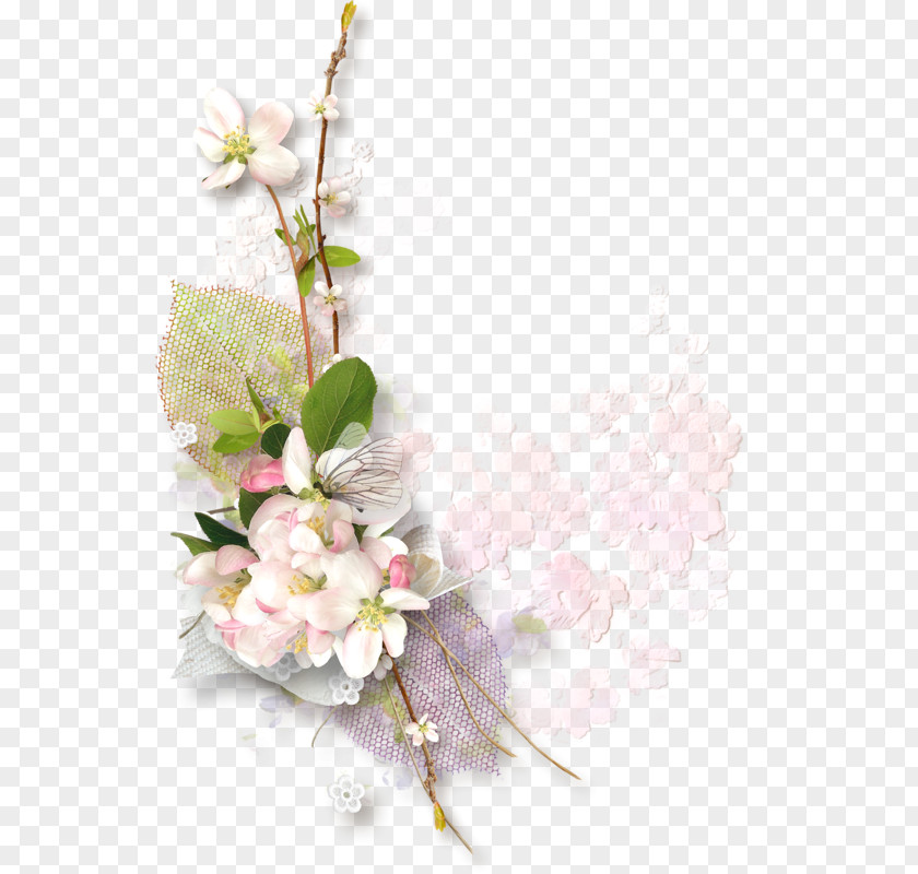 Flowers In Clusters Flower Decoupage Clip Art PNG