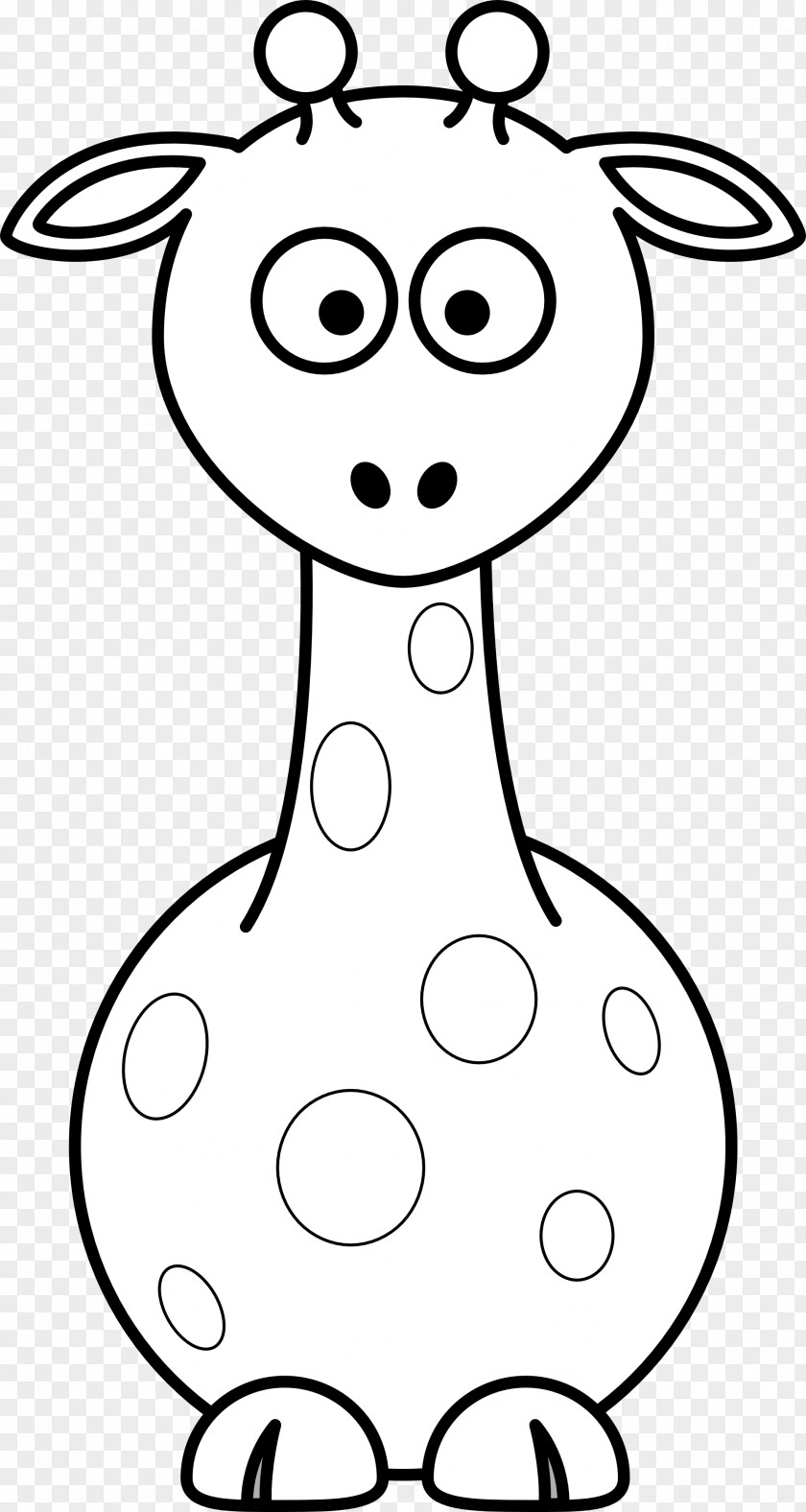 Giraffe Coloring Book Drawing Cartoon PNG