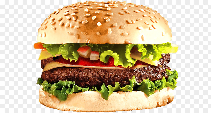 Hamburger Cheeseburger Veggie Burger PNG