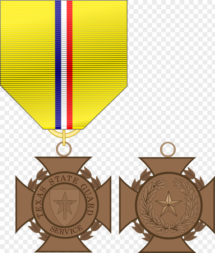 Honorable Medal Texas State Guard Service Military Forces PNG