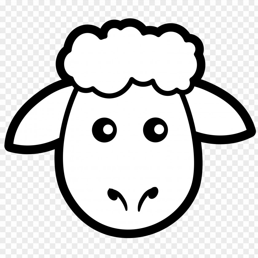 Sad Sheep Cliparts Black Face Blog Clip Art PNG