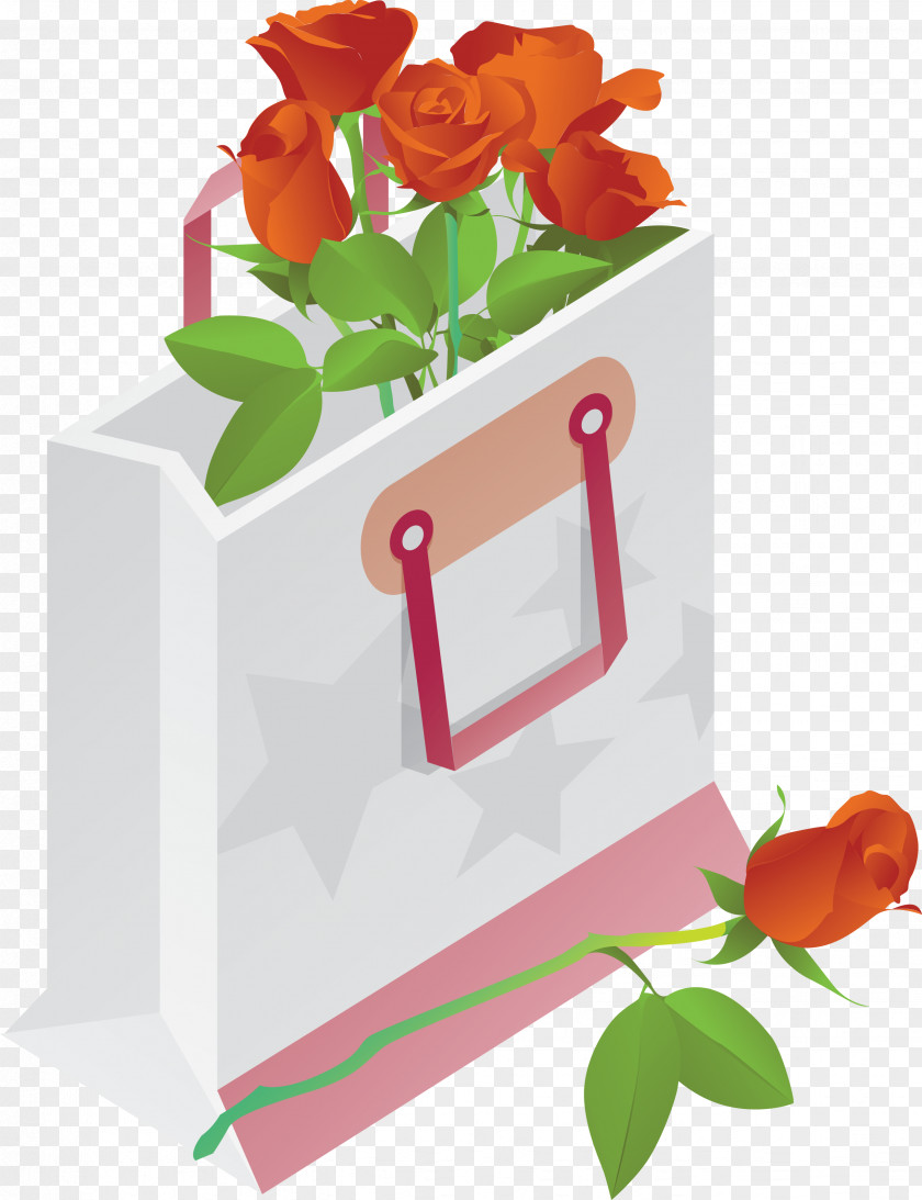 Tray Cut Flowers Logo Clip Art PNG