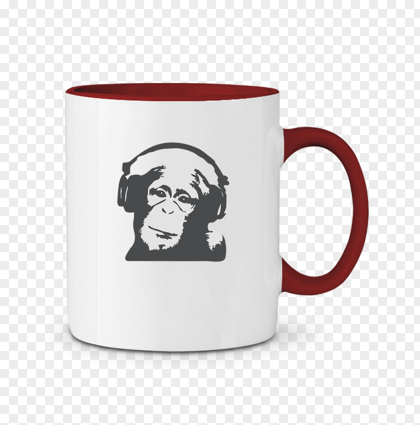 Dj Monkey T-shirt Mug Ceramic Bluza Hoodie PNG
