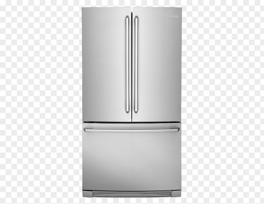 Fridge Top View Electrolux Refrigerator Home Appliance Major Door PNG