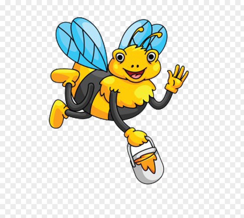 Holding A Honey Bee Clip Art PNG