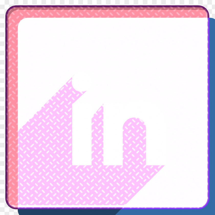 Magenta Pink Linkedin Icon Media Shadow PNG