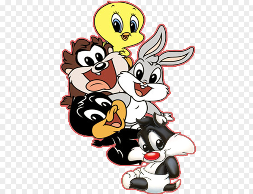 Tweety Bugs Bunny Tasmanian Devil Looney Tunes Cartoon PNG