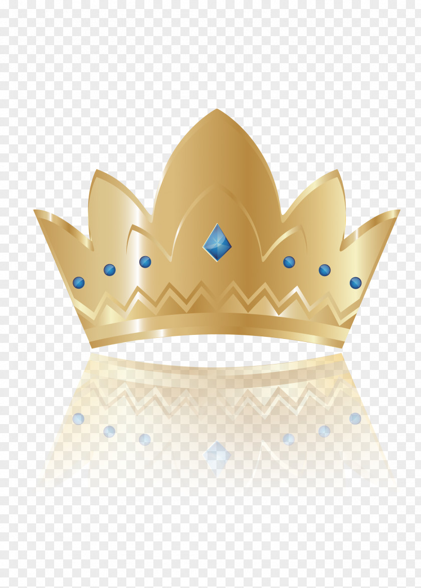 Blue Diamond Shihuang Guan Imperial Crown Drawing PNG