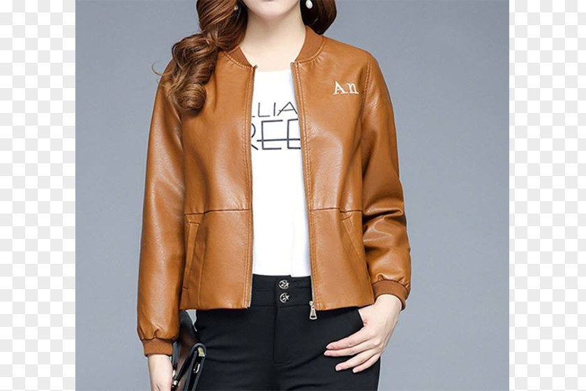 Jacket Leather Fashion Material PNG