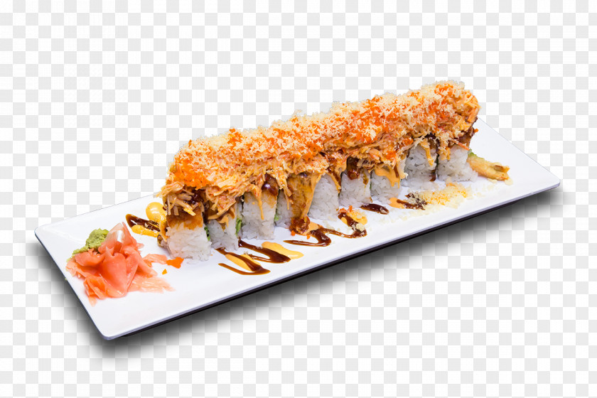 Sushi Japanese Cuisine California Roll Asian Tempura PNG