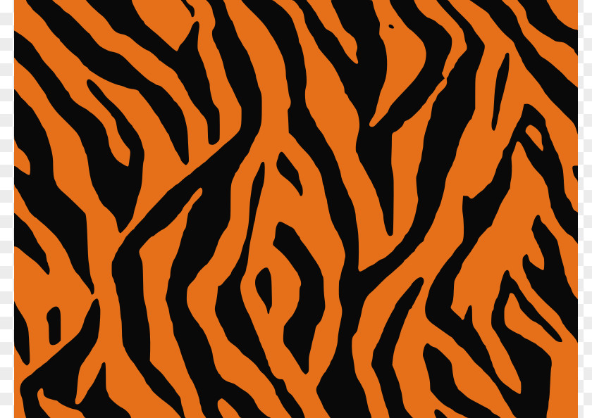 Animal Skin Cliparts Bengal Tiger Tigerstripe Clip Art PNG