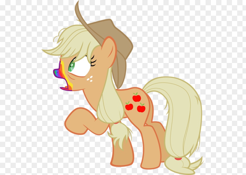 Apple Pony Applejack Rainbow Dash Fluttershy PNG
