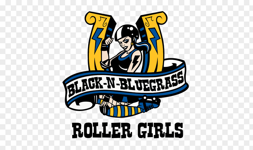 Black-n-Bluegrass RollerGirls Roller Derby National Child Abuse Prevention Month Kentucky PNG