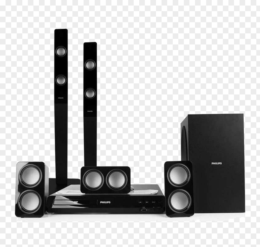 DVD Audio Player, A Full Black Player Home Cinema DVD-Audio 5.1 Surround Sound PNG