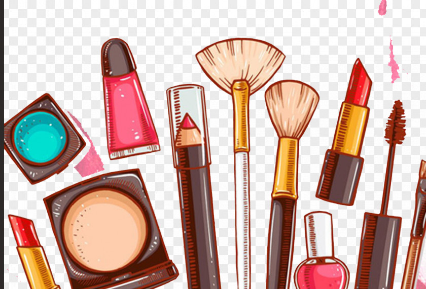 Makeup Tools Lipstick Cosmetics Make-up Brush PNG