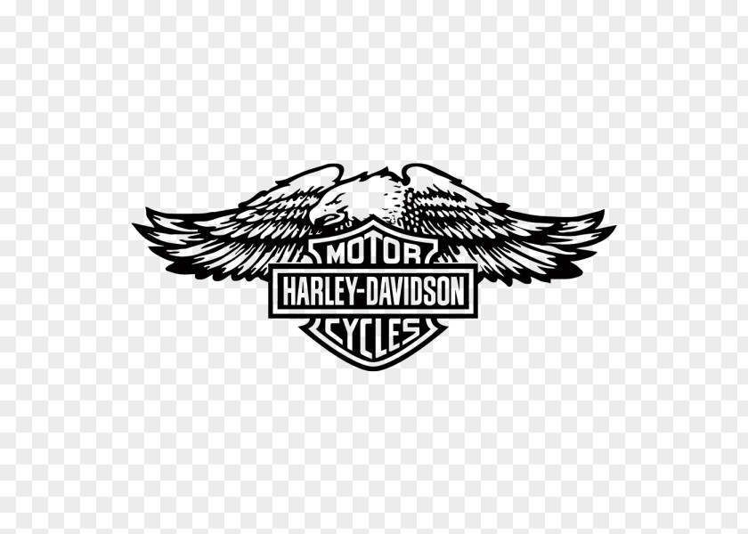 Motorcycle Harley-Davidson Decal Logo Silhouette PNG