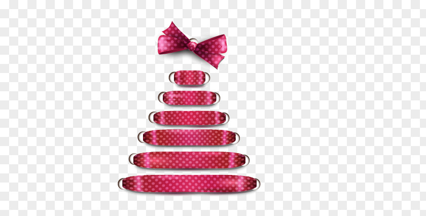 Ribbon Wedding Invitation Christmas Card Tree PNG
